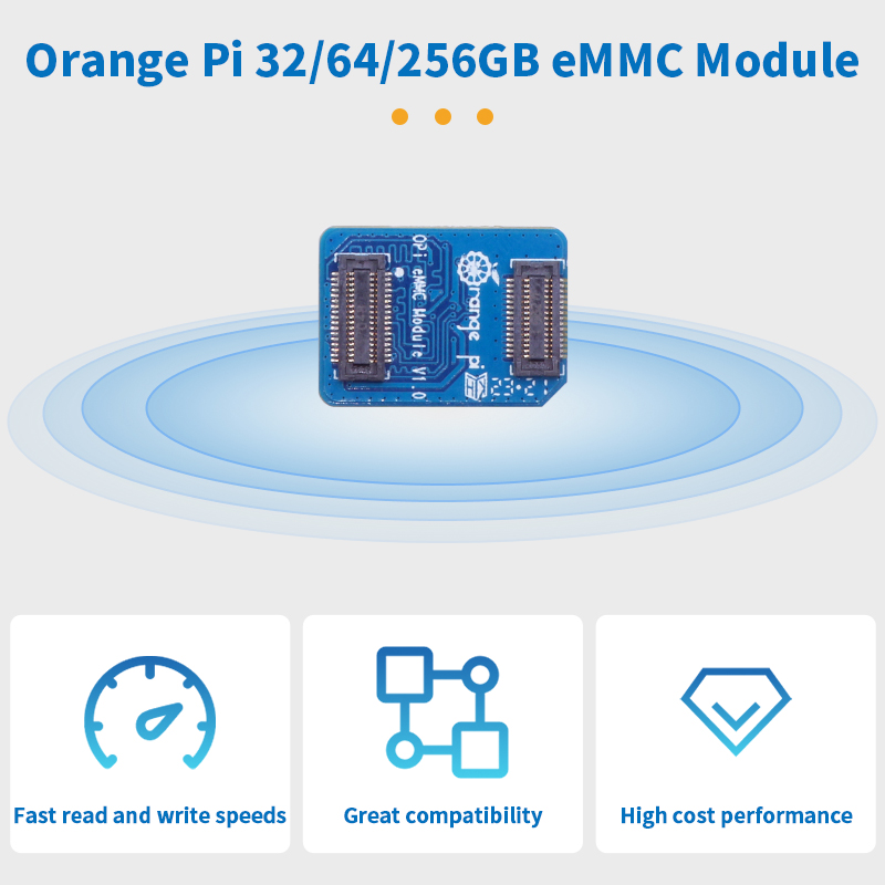 Orange Pi 5 Plus 32Gb - Modulo EMMC Orange Pi 32GB 64GB