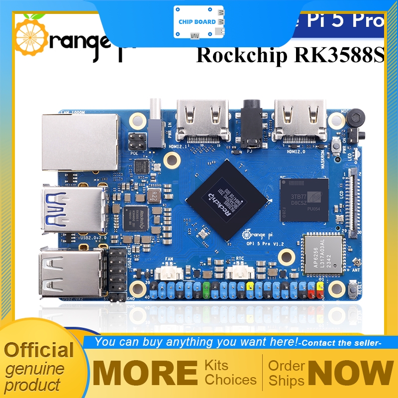 Radxa Rock 5B 16Gb - SBC alimentato da RK3588S con supporto