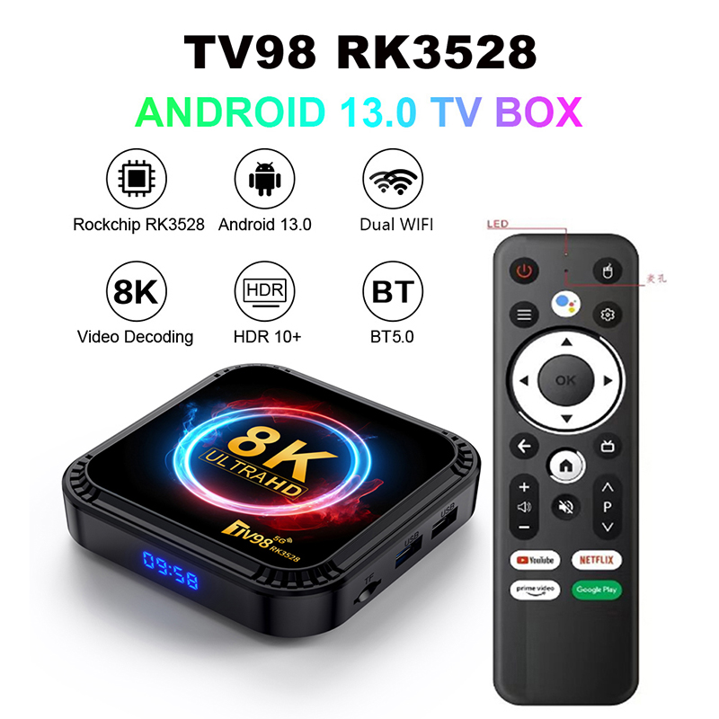TV98 RK3528 TV Box Android 13  - Radxa Rock 5B 16Gb recensione e prezzo